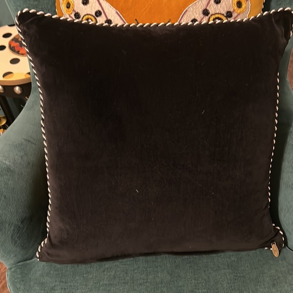 Mackenzie Childs spot on butterfly pillows.SOLD ON ANOTHER APP - Picture 2 of 4